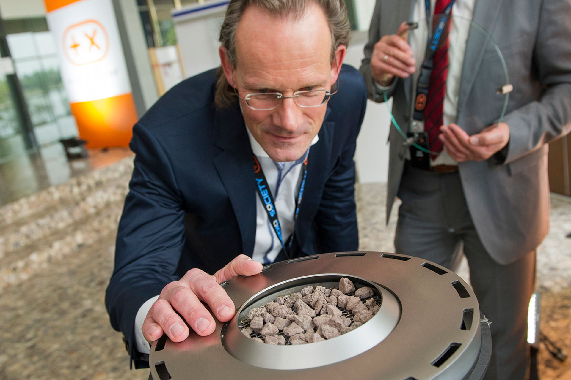 Plus X Award Juror Christopher Strobel während einer Jurierung